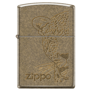 Zippo Big Five Leopard Head