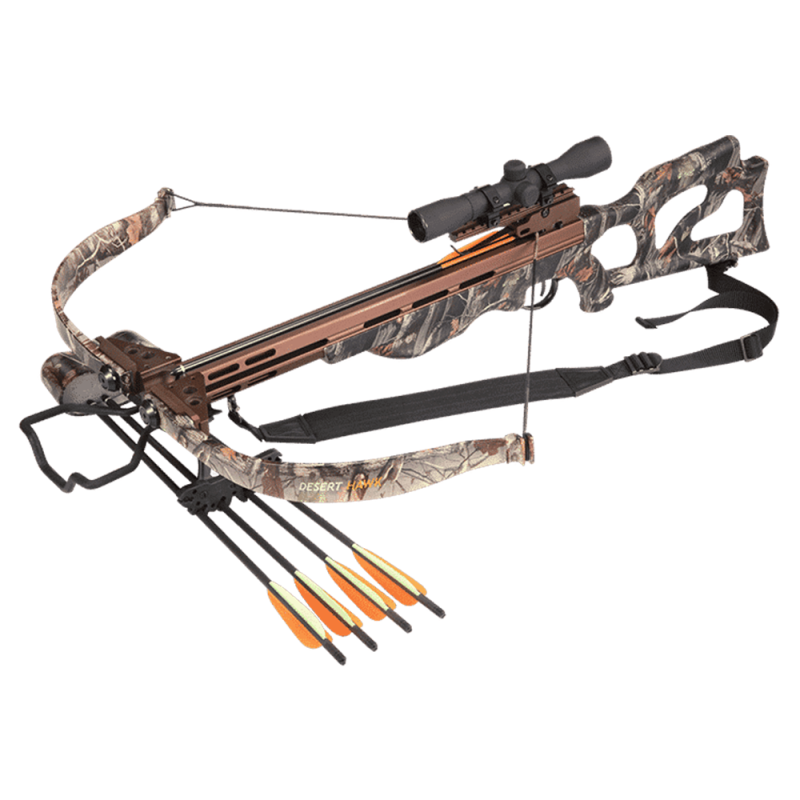 EK Archery CR-037GI Desert Hawk Recurve Crossbow 225lbs G1 (Camo)