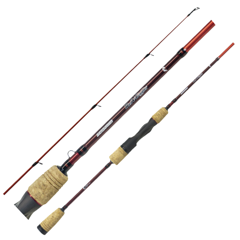 Sensation Red Wriggler Rod (2 Piece)