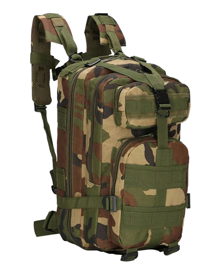 Canvas Camo Backpack