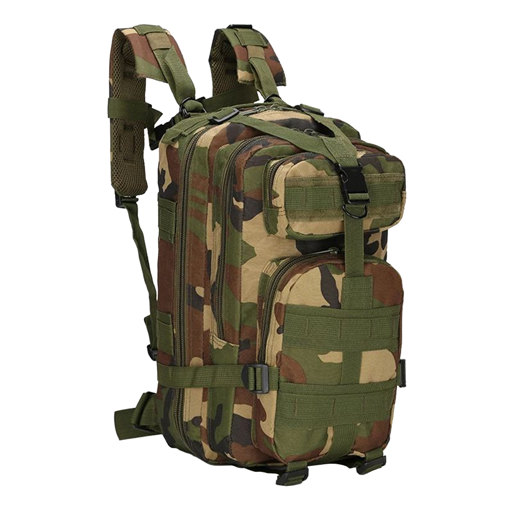 Canvas Camo Backpack