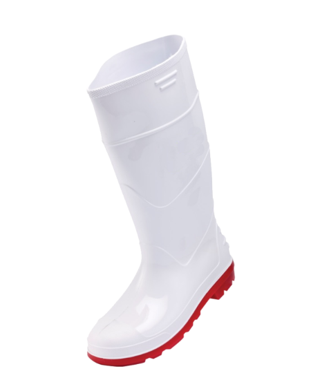 Knee Length Gumboot (White)