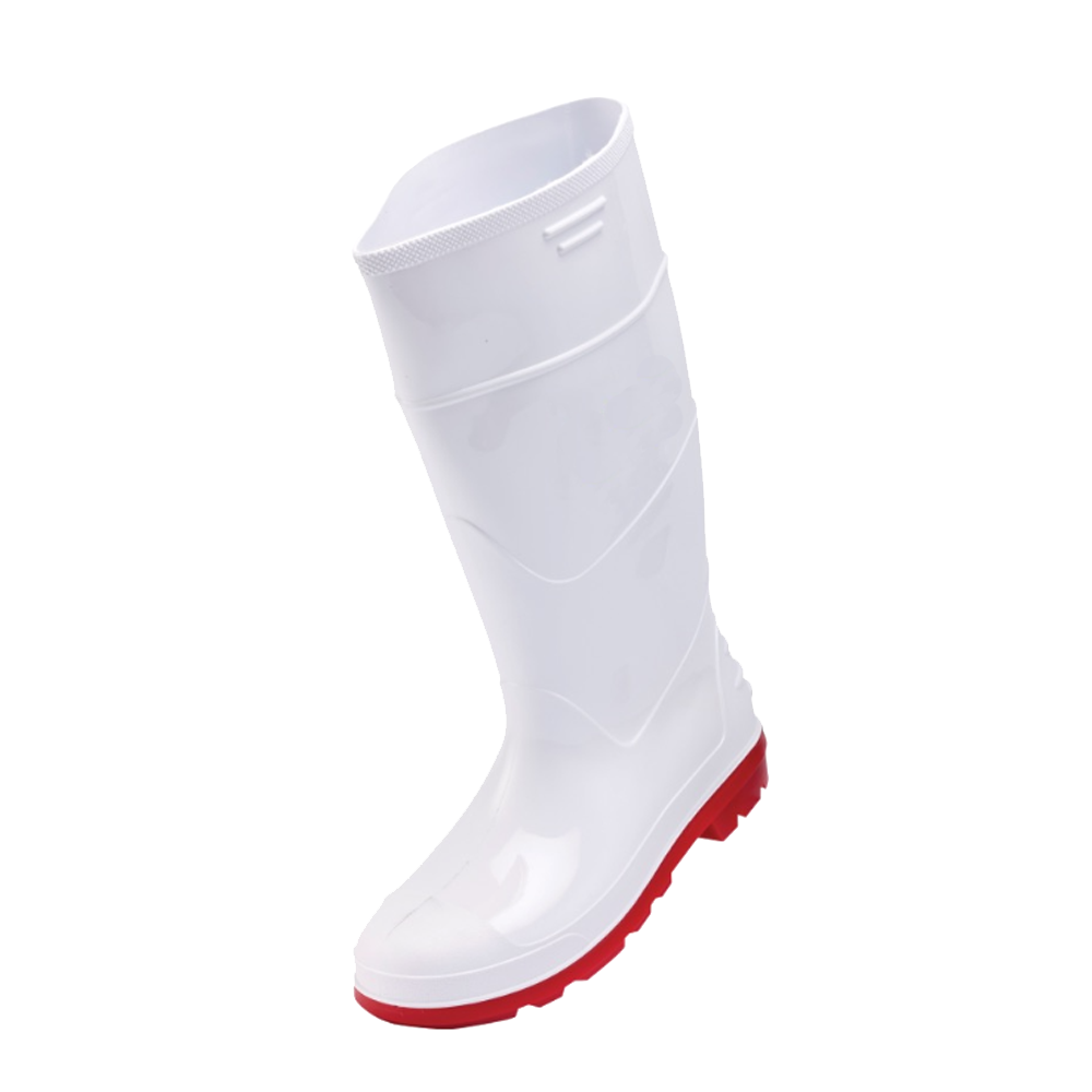 Knee Length Gumboot (White)