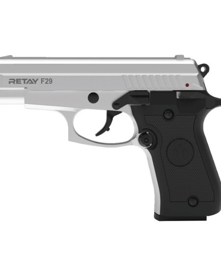 Retay F29 Chrome 9mm Blank Gun